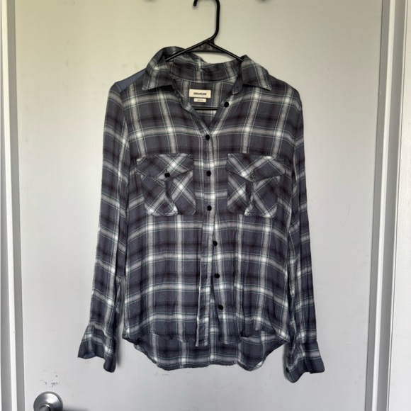 Zadig & Voltaire Plaid Shirt - Picture 1 of 5